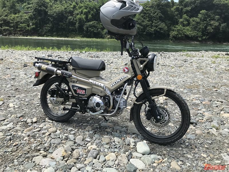 2020のお盆は!? CT125のマフラーをチェックする、そんな日でした!