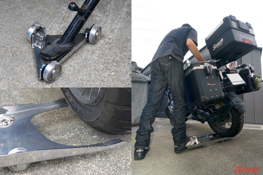 ラクラク&安全に大型バイクを移動させる秘密兵器! バイクムーバープログレスセットがスゴイ