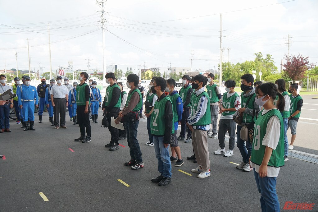 令和3年度　高校生の自動二輪車等の交通安全講習