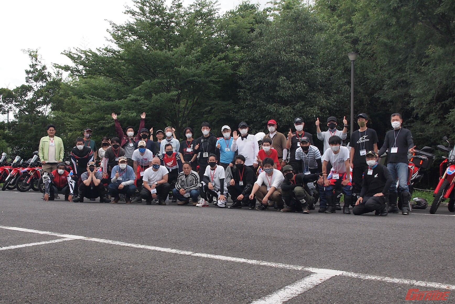 おそらく全国初の開催 CRF250rallyオーナーズミーティング