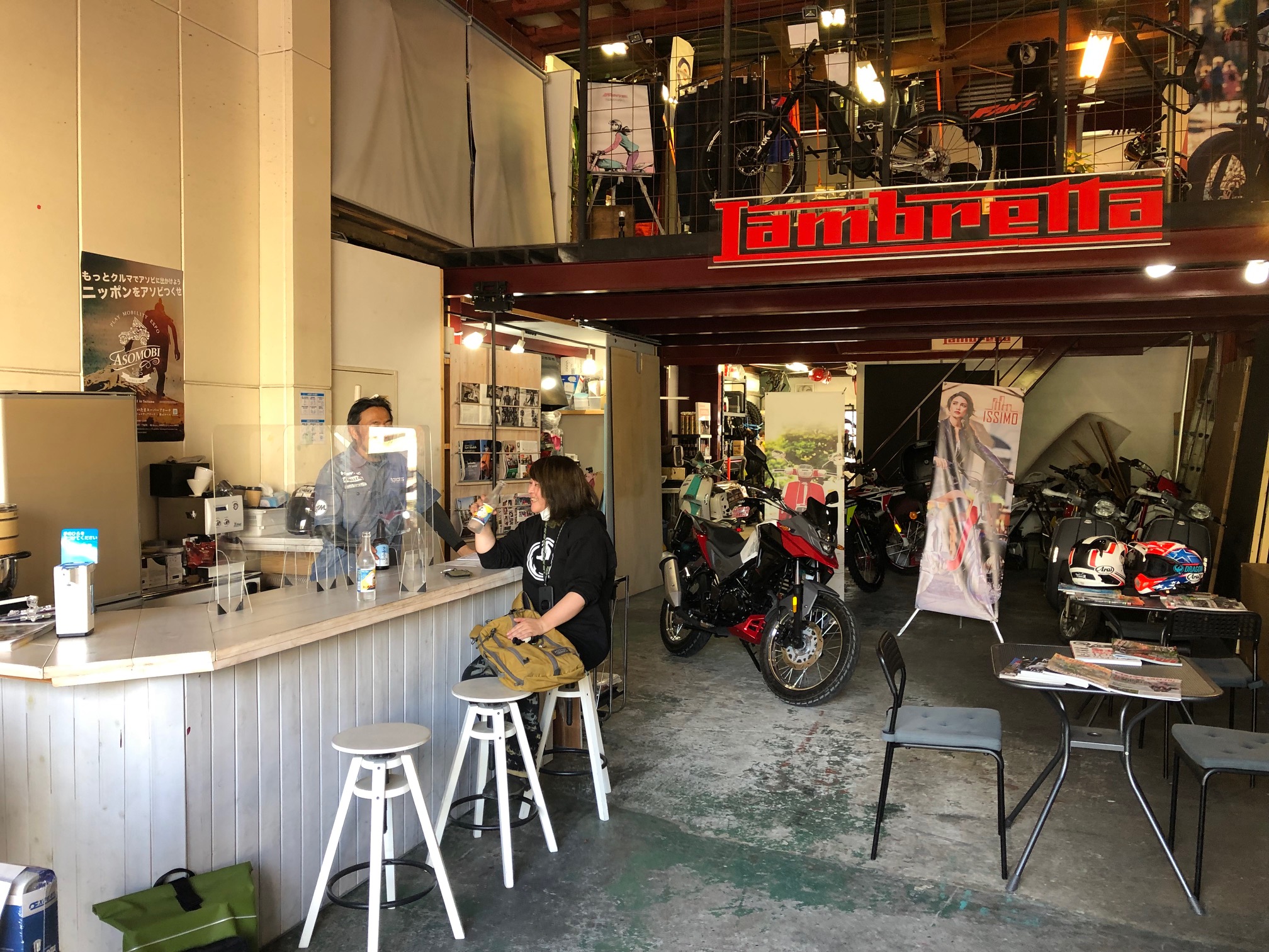 まさにライダース・カフェ